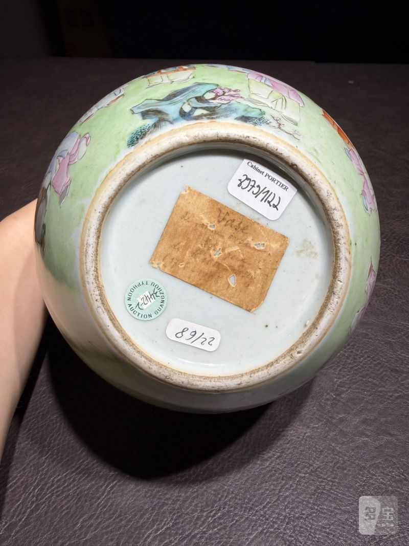 清乾隆 粉彩“状元及第”纹太白罐 - 图13